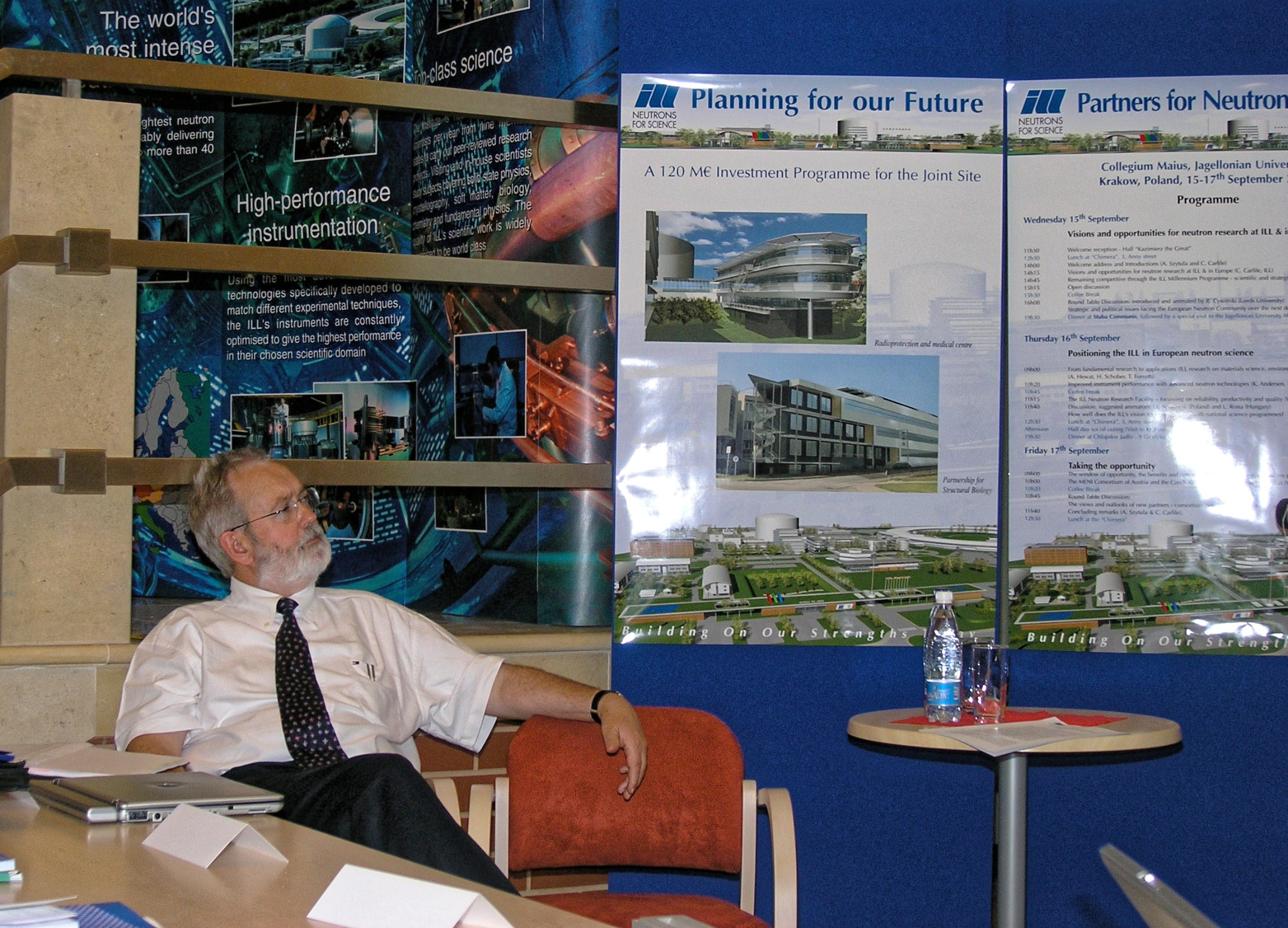 Colin Carlile, Director of ILL and initiator of the Kraków Meeting